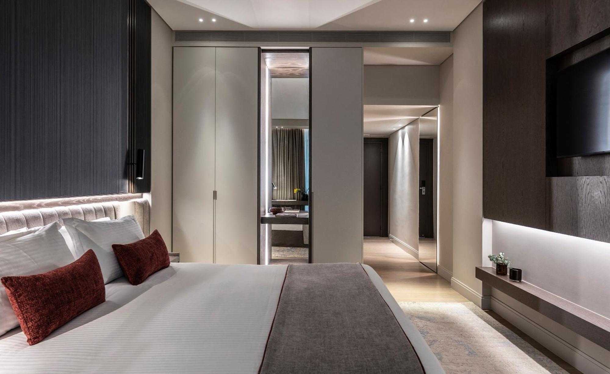 Готель Njv Athens Plaza Екстер'єр фото A bedroom at the hotel