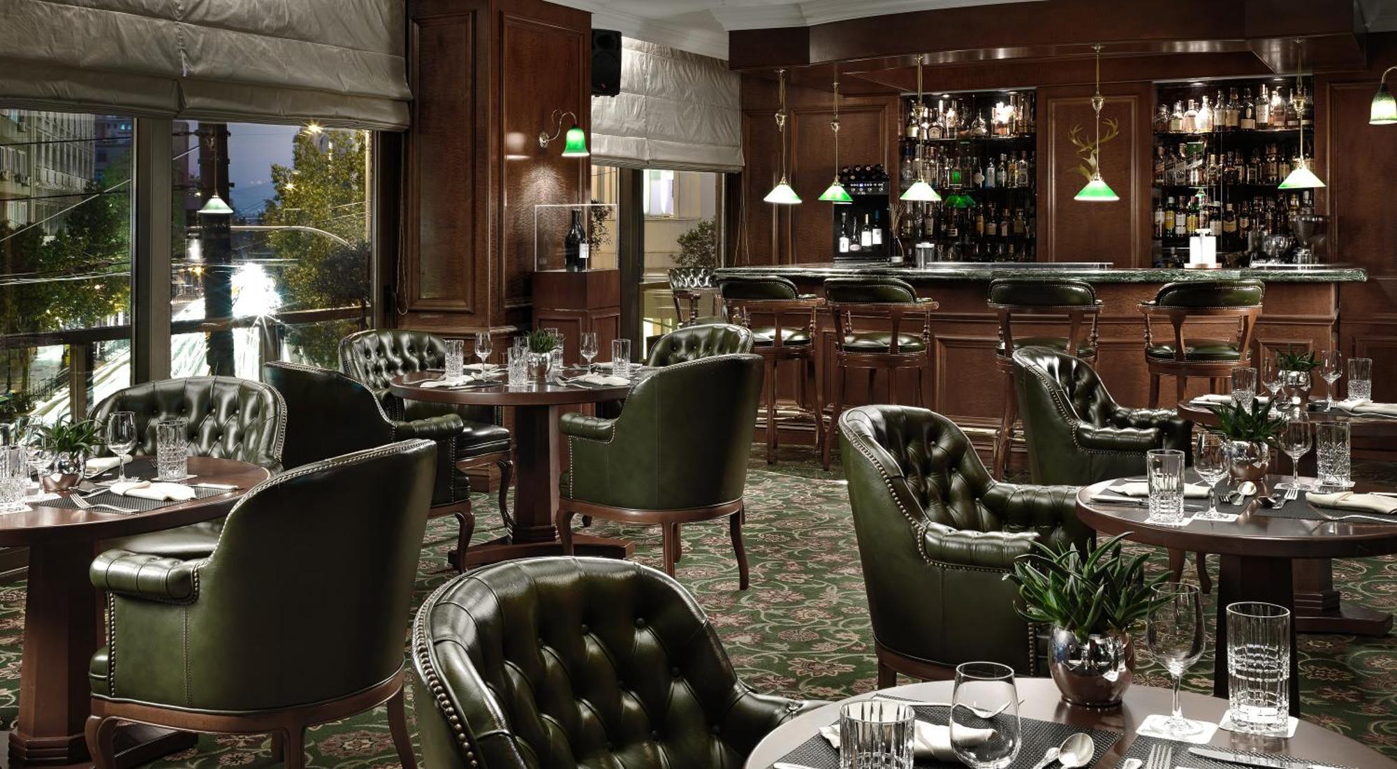 Готель Njv Athens Plaza Екстер'єр фото The bar at the St. Regis New York