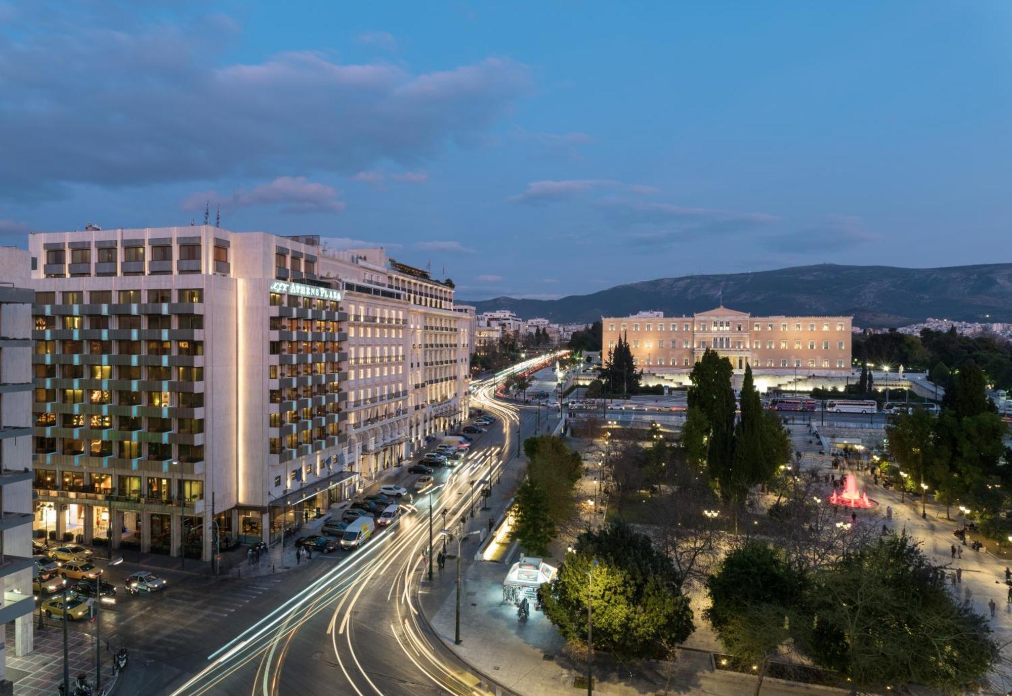 Готель Njv Athens Plaza Екстер'єр фото Nikis Avenue